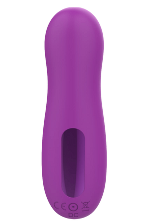 Stimulateur Clitoridien Vibrant Sans Contact Violet 1 dosette de lubrifiant — Pocket Pleasure