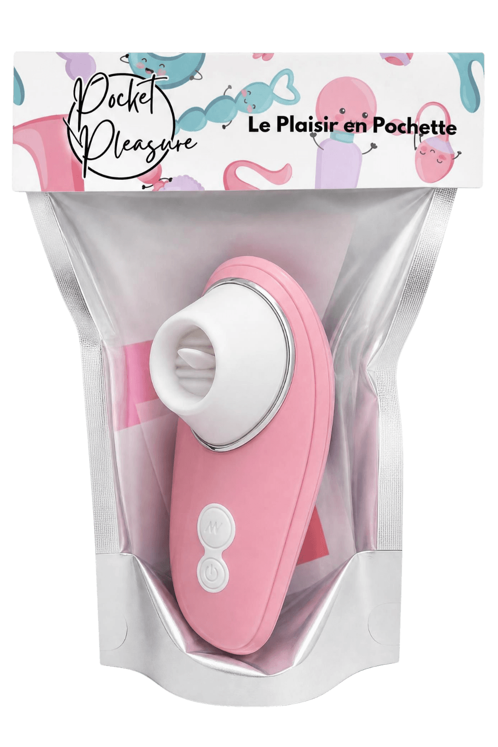 Stimulateur Clitoridien à Langue Rose 1 dosette de lubrifiant — Pocket Pleasure