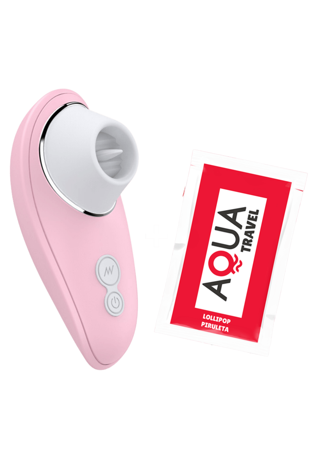 Stimulateur Clitoridien à Langue Rose 1 dosette de lubrifiant — Pocket Pleasure