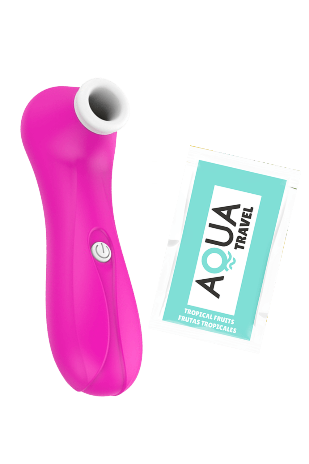 Stimulateur Clitoridien à Succion Rose 1 dosette lubrifiant — Pocket Pleasure