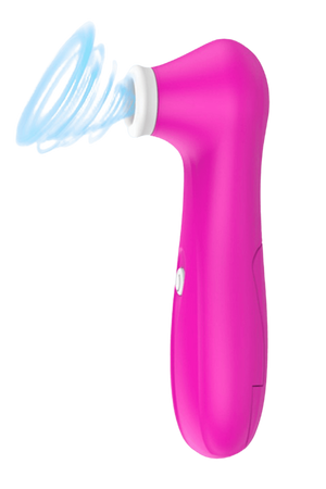Stimulateur Clitoridien à Succion Rose 1 dosette lubrifiant — Pocket Pleasure