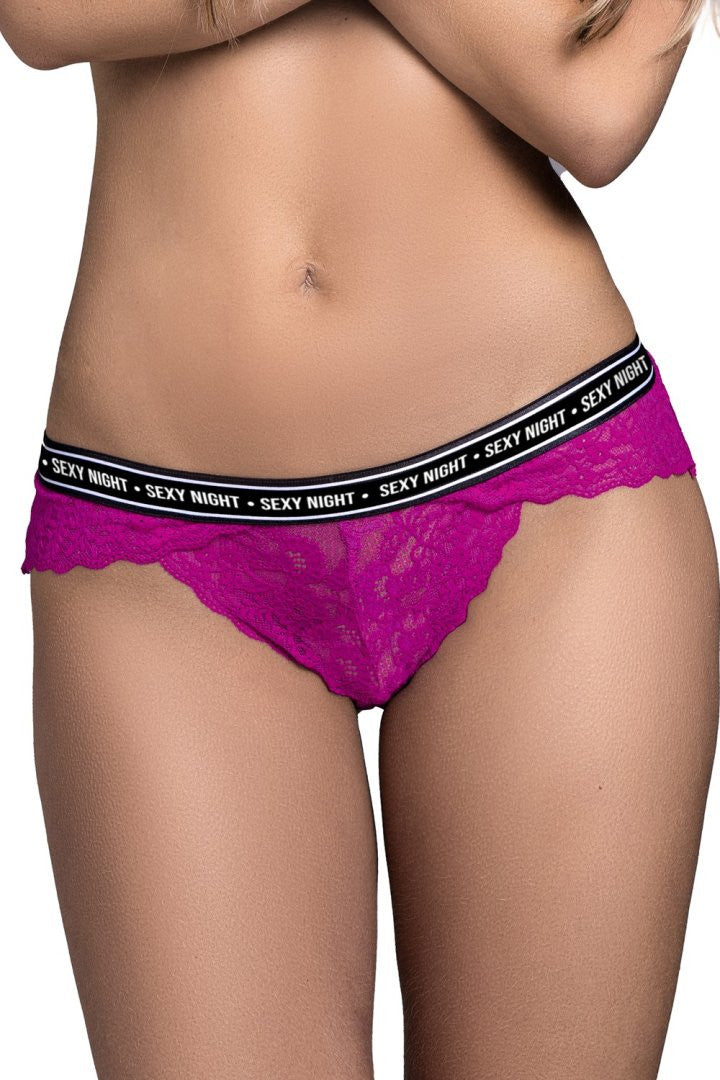 String en dentelle fushia SAMEDI - Mapale