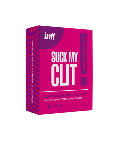 Suck my clit Fraise - 15 ml - Intt Cosmétiques
