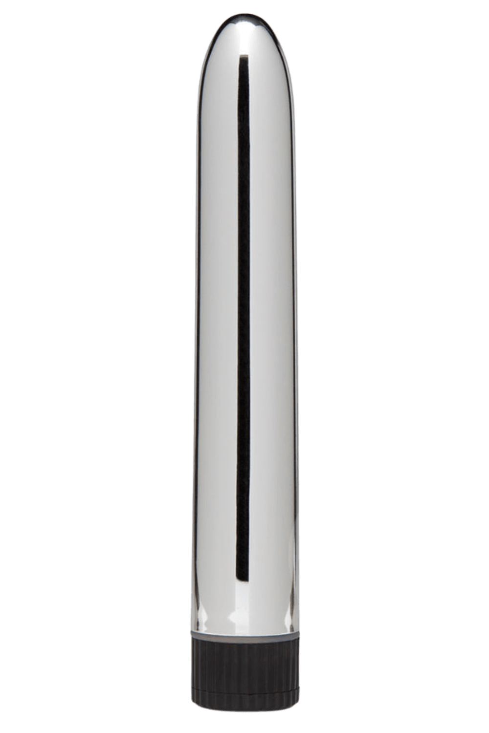 Vibromasseur Classique Argenté 1 dosette de lubrifiant — Pocket Pleasure