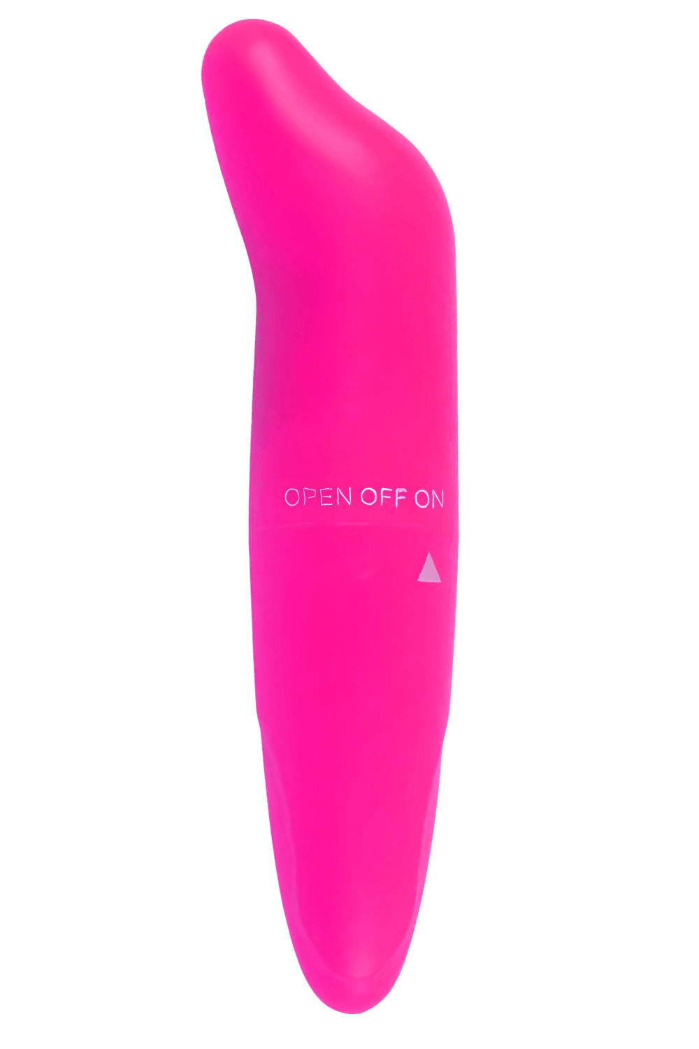 Vibromasseur Tête Incurvée Rose 1 dosette de lubrifiant — Pocket Pleasure