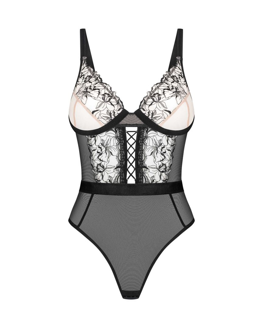 Vila blanes body - Noir - Obsessive