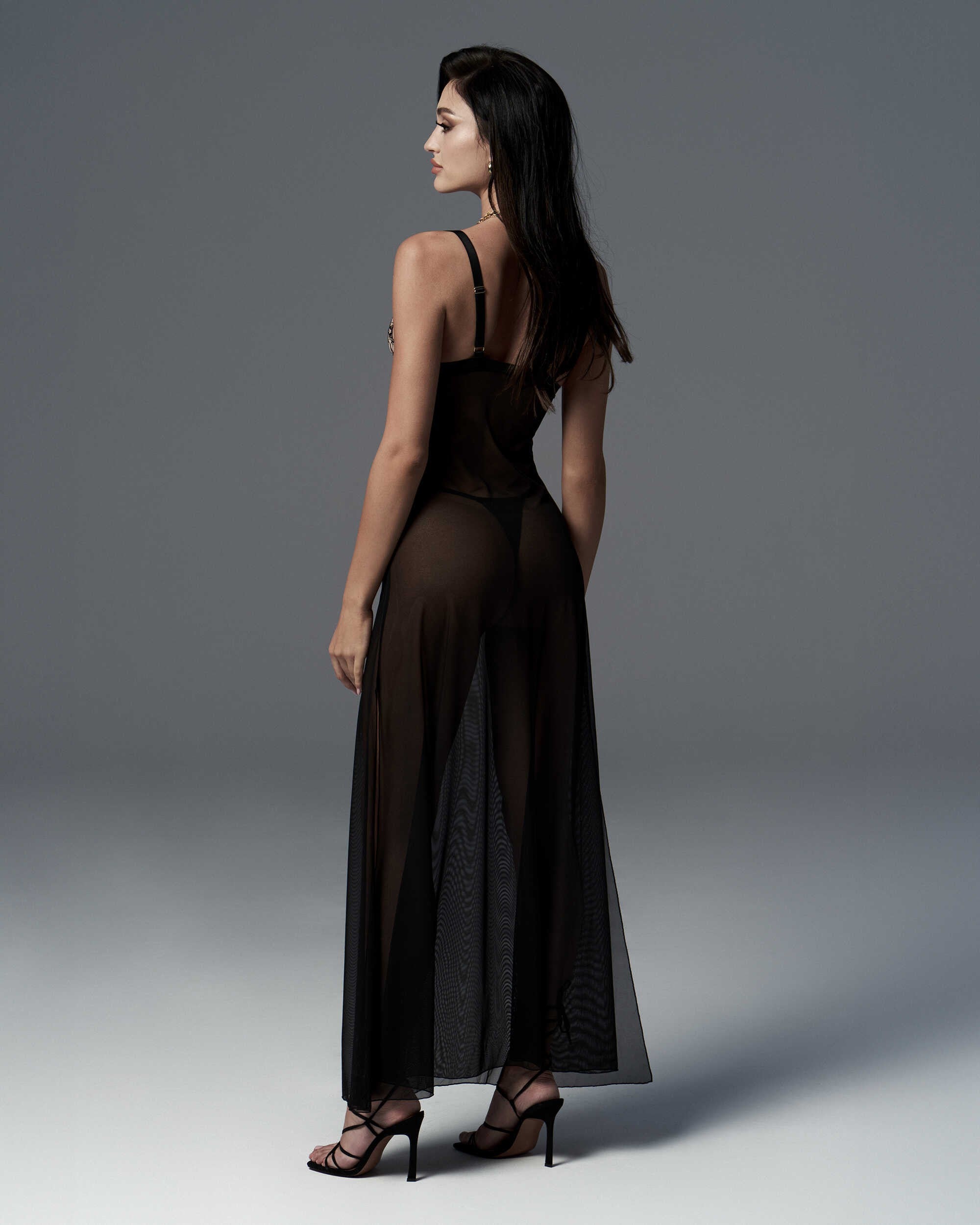 Vila blanes nuisette longue - Noire - Obsessive