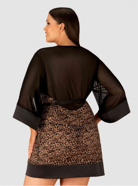 Allunes Peignoir - Noir