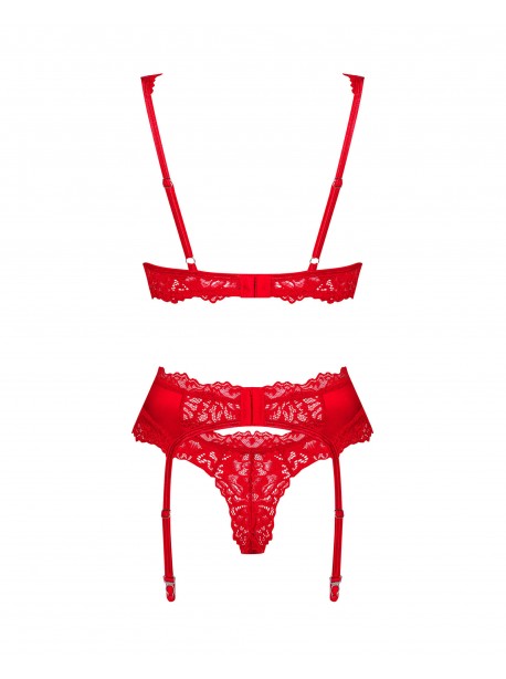 Amor Cherris ensemble 3 pièces - Rouge