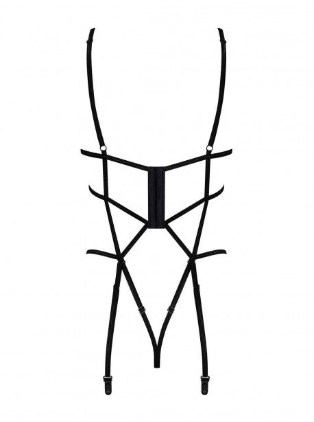 Badossa Body ouvert - Noir