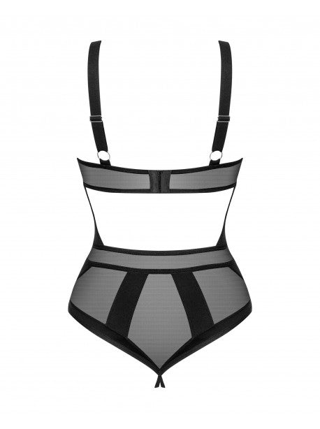 Chic Amoria body ouvert - Noir