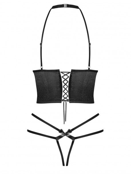 Delishya ensemble ouvert - Noir