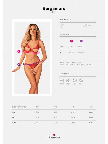 Ensemble Bergamore - Rouge