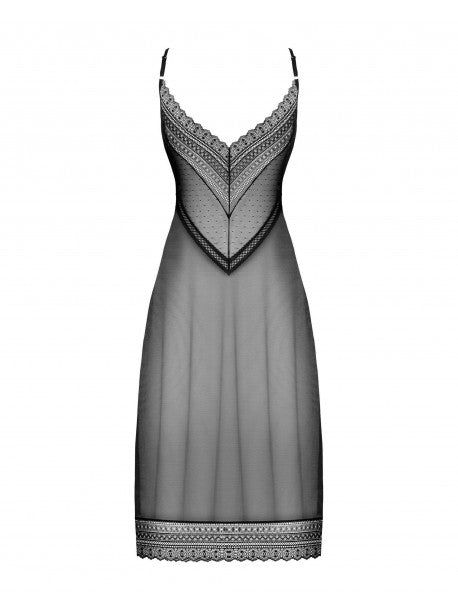 Estiqua nuisette longue - Noir