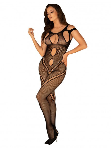 G322 Bodystocking - Noir