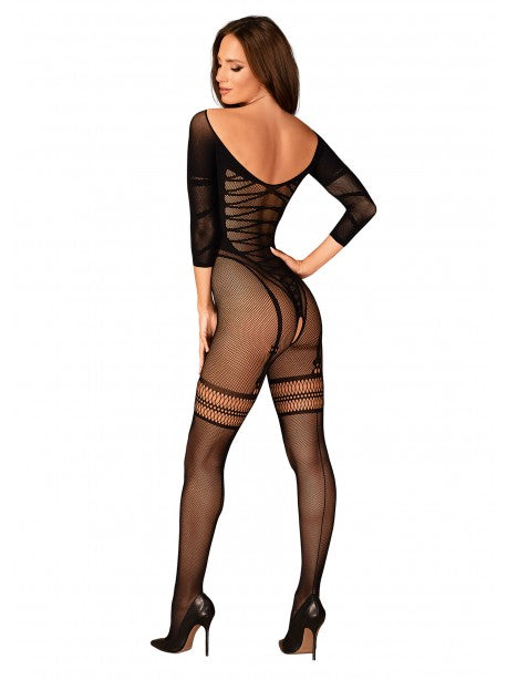 G329 Bodystocking - Noir