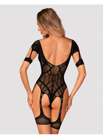 G334 Bodystocking -Noir