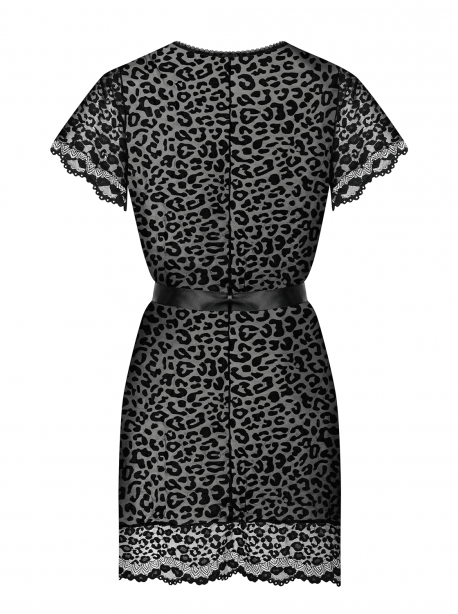 Giully Peignoir - Noir