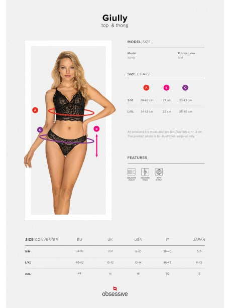 Guilly Ensemble 2 pcs - Noir