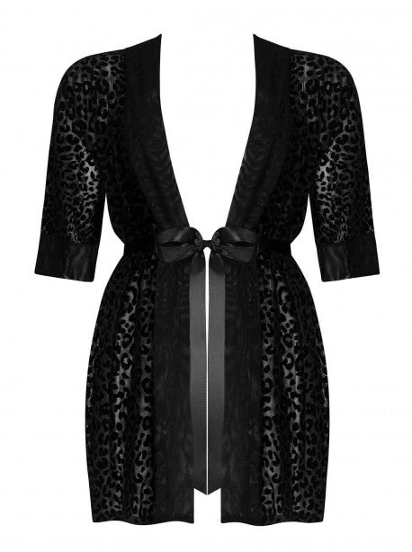 Jagueria Peignoir - Noir