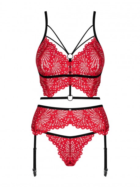 Mettia Ensemble 3 pcs - Rouge