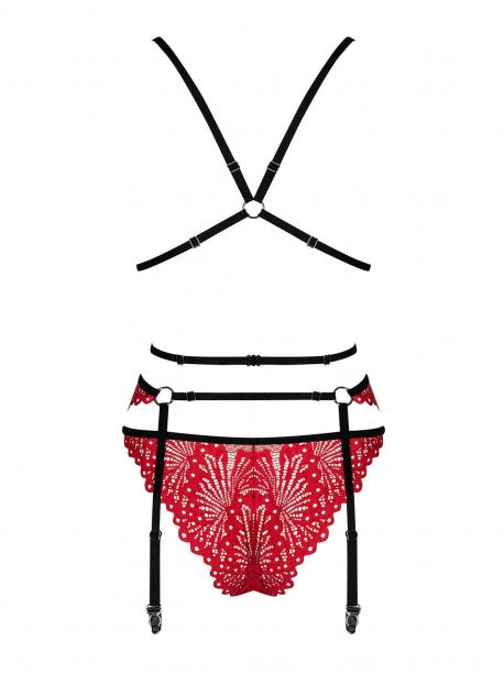 Mettia Ensemble 3 pcs - Rouge