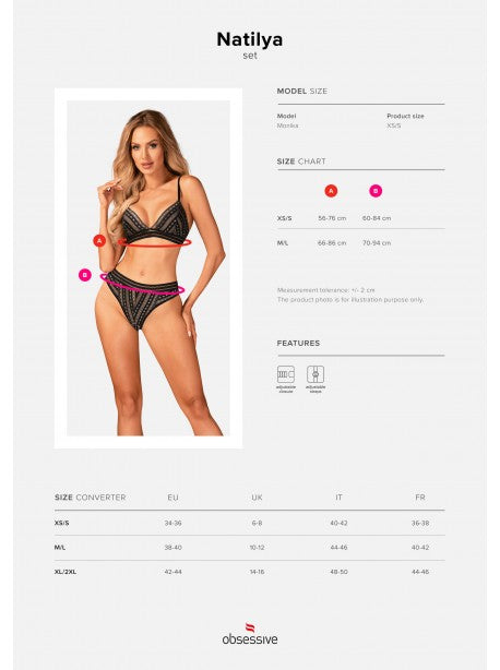 Natilya Ensemble 2 pcs - Noir