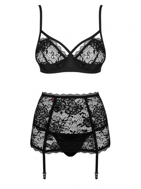 Peonesia Ensemble 3 pcs - Noir