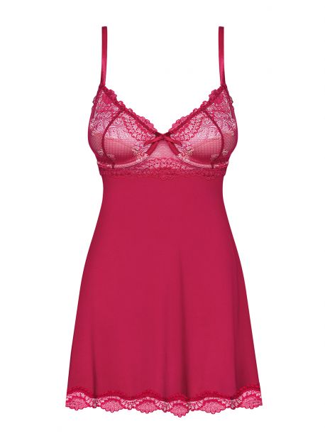 Rosalyne Babydoll - Cerise