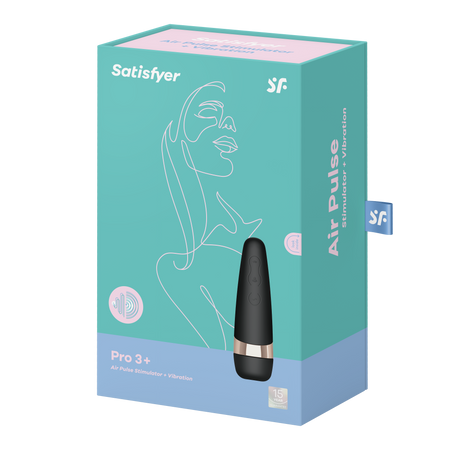 Satisfyer Pro 3 Vibration – Noir