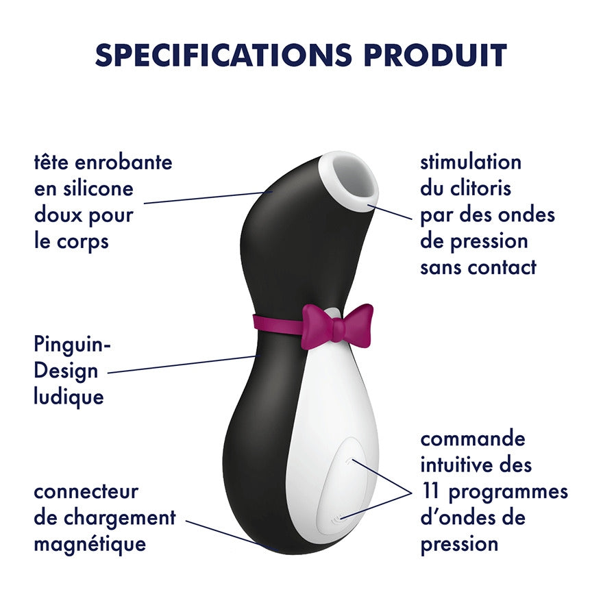 Satisfyer Pro Penguin Next Generation – Stimulateur clitoridien
