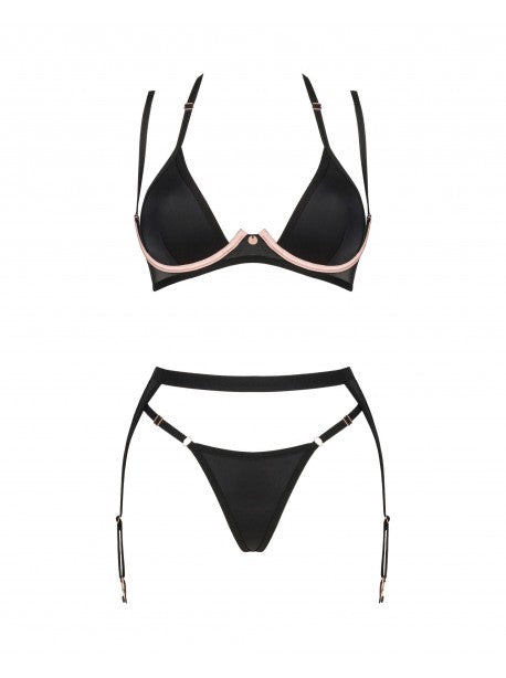 Selinne ensemble 3 pièces - Noir