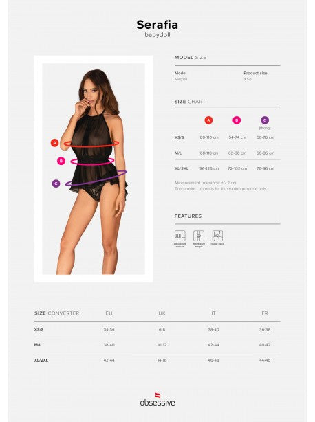 Serafia Nuisette - Noir