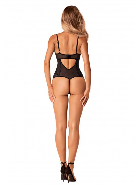 Serena love Body ouvert - Noir
