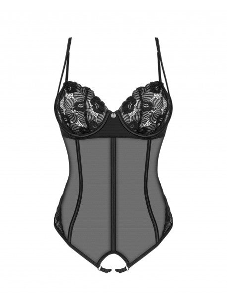 Serena love Body ouvert - Noir