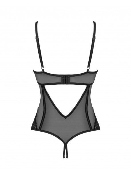 Serena love Body ouvert - Noir