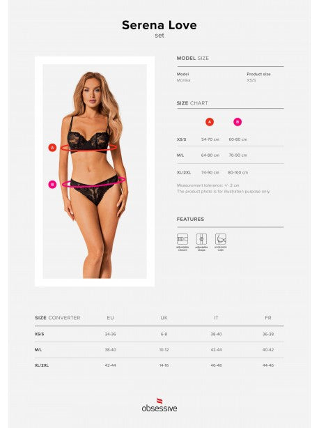 Serena love ensemble - Noir