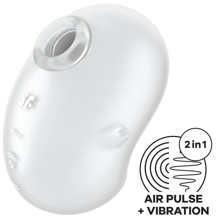 Satisfyer Cutie Ghost – Stimulateur clitoridien – Blanc