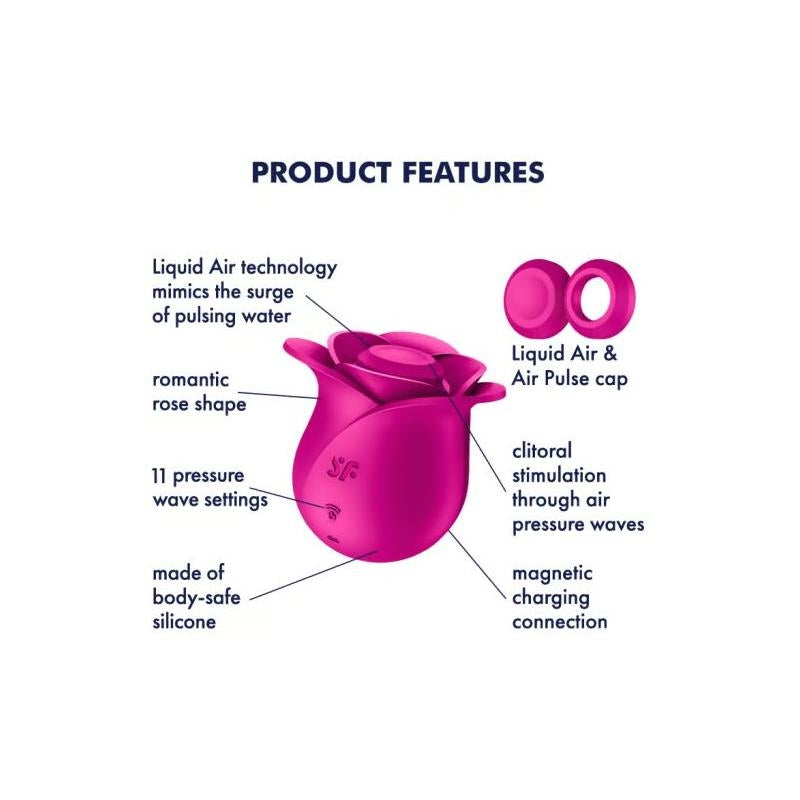 Satisfyer Pro 2 Modern Blossom – Fuchsia