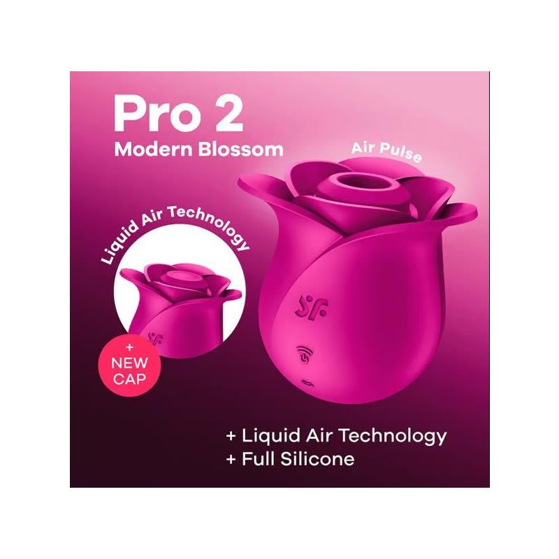 Satisfyer Pro 2 Modern Blossom – Fuchsia