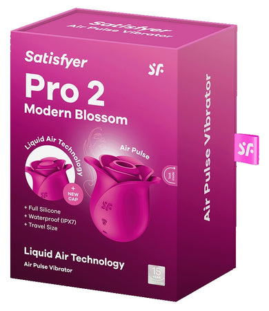 Satisfyer Pro 2 Modern Blossom – Fuchsia