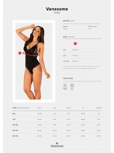 Vanessme Body - Noir