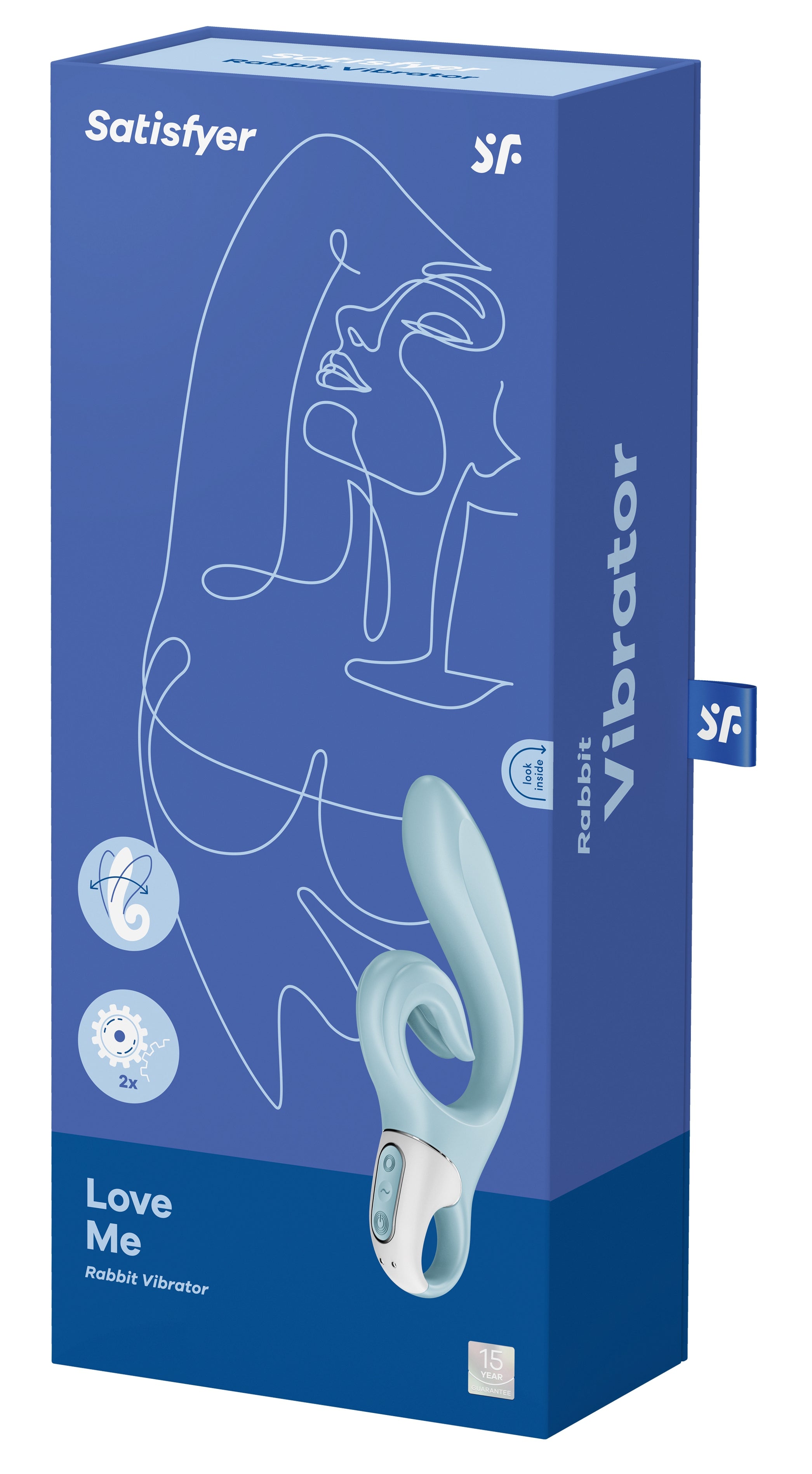 Satisfyer Love Me – Vibromasseur rabbit 21 cm
