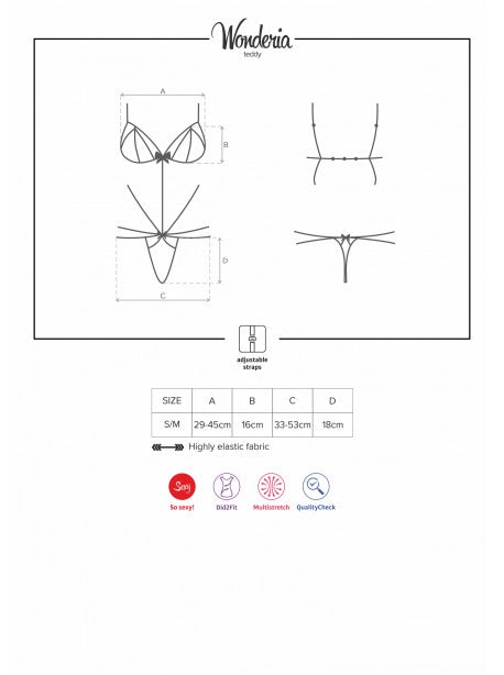 Wonderia Body - Noir