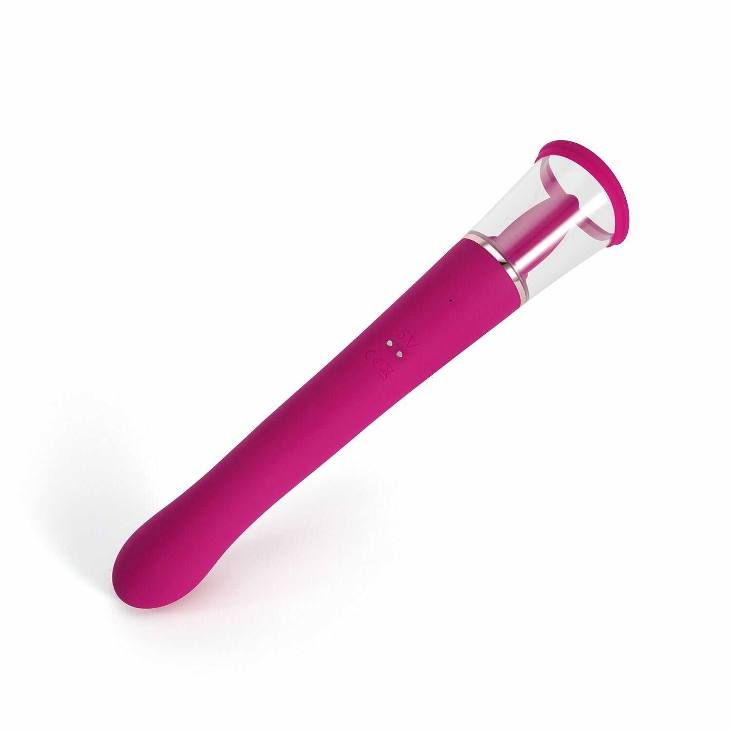 Succion - Vibromasseur 3 en 1 vibrant, léchant et Aspirant