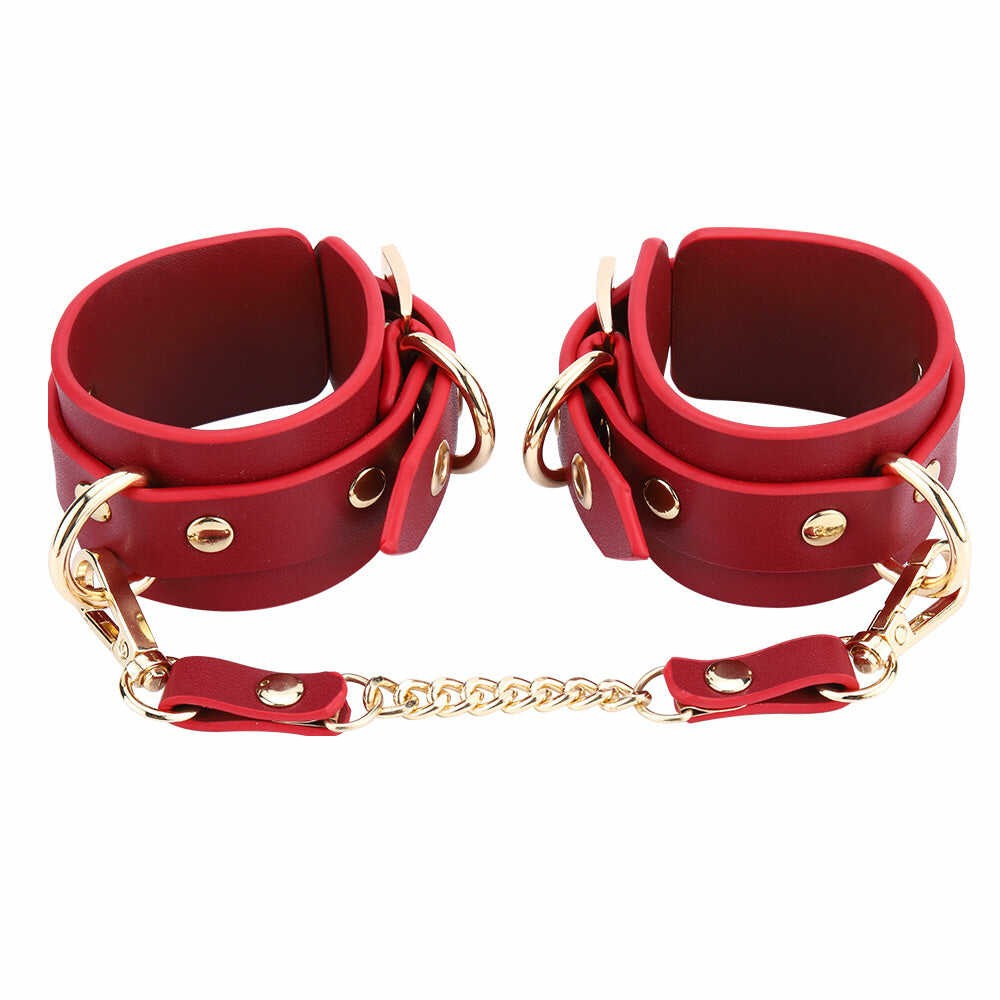 Federico - Kit de bondage en cuir véritable présenté par votre grossiste Tendance sensuelle.