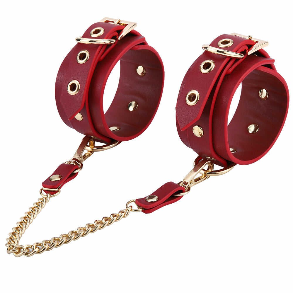 Federico - Kit de bondage en cuir véritable présenté par votre grossiste Tendance sensuelle.