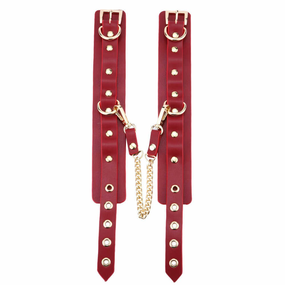 Federico - Kit de bondage en cuir véritable présenté par votre grossiste Tendance sensuelle.