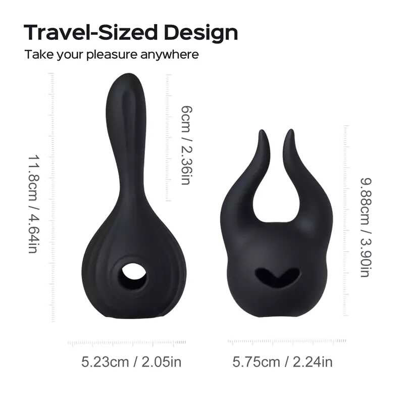 Horns - 2 embouts pour Pomi wand