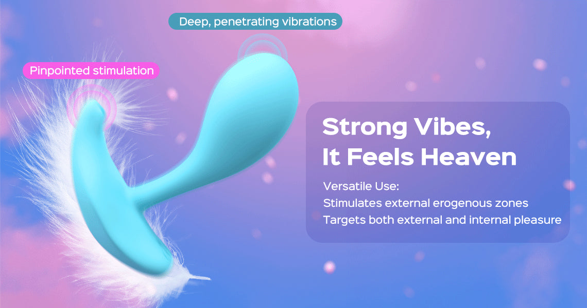 Loli - vibromasseur avec application pour le point G et le clitoris